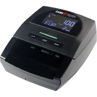 Detector de billetes falsos CT 433 SD (Negro) - CASH TESTER Detector de billetes falsos CT 433 SD (Negro) - CASH TESTER