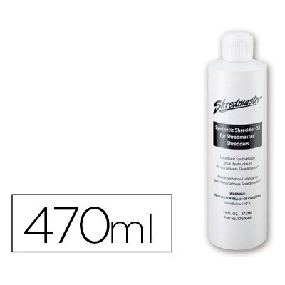 Aceite lubricante Rexel para destructora de documentos Rexel Aceite lubricante Rexel para destructora de documentos Rexel