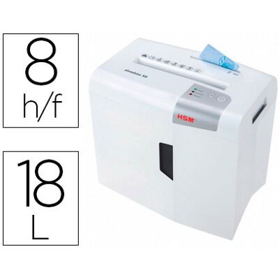 Destructora de Documentos Hsm Shredstar X8 Capac. Corte de 8 F en partículas Destructora de Documentos Hsm Shredstar X8 Capac. Corte de 8 F en partículas
