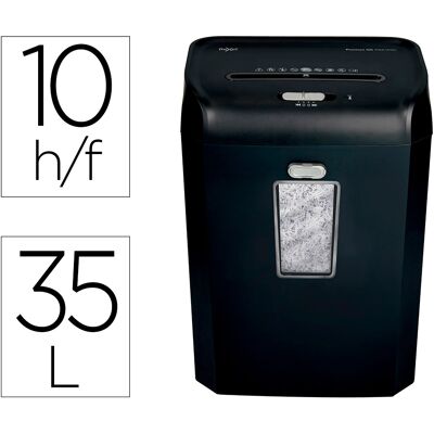 Destructora de Documentos Rexel Promax Qs Rsx1035 Capacidad 10 Hojas Partículas - REXEL Destructora de Documentos Rexel Promax Qs Rsx1035 Capacidad 10 Hojas Partículas - REXEL