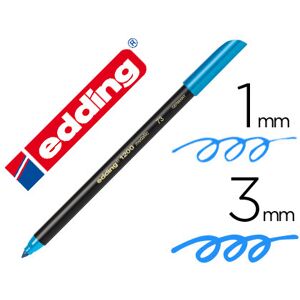 Edding Marker Fiber Tip 1200 Blue Metallic N 73 Punta redonda 0,5 mm Edding Marker Fiber Tip 1200 Blue Metallic N 73 Punta redonda 0,5 mm