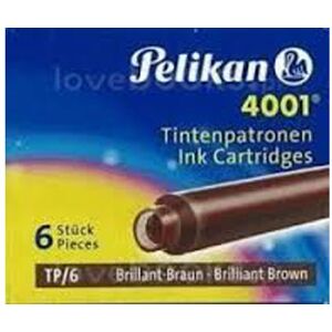 Pelikan Cartucho 4001 Tp/6 Marrón Caja 6 Unidades Pelikan Cartucho 4001 Tp/6 Marrón Caja 6 Unidades