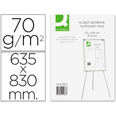Bloque Papel Autoadhesivo Q-Connect 70 Gr Bloque Papel Autoadhesivo Q-Connect 70 Gr