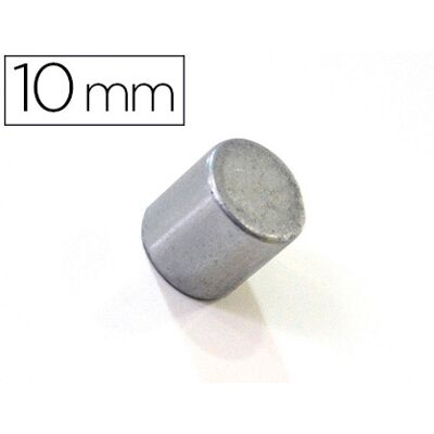 Imán Bi-Office Extra Fuerte para Fijación Ideal para Pizarra Magnética 10 mm Plata (2 Uds) Imán Bi-Office Extra Fuerte para Fijación Ideal para Pizarra Magnética 10 mm Plata (2 Uds)