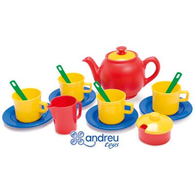 Juego de Cocina de Juguete Dantoy - 17 Piezas - Juego de Rol - Seguro y Colorido Juego de Cocina de Juguete Dantoy - 17 Piezas - Juego de Rol - Seguro y Colorido