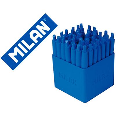 MILLAN Bolígrafo Retráctil Milan P1 1 mm Touch Azul MILLAN Bolígrafo Retráctil Milan P1 1 mm Touch Azul