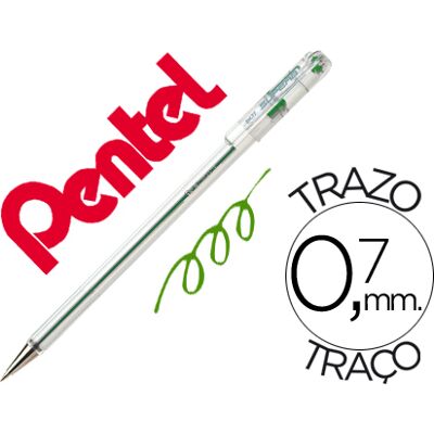 Bolígrafo Pentel Bk77 Verde Bolígrafo Pentel Bk77 Verde