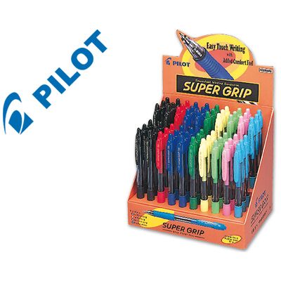 Pilot Pen Super Grip Display 60 Uds Pilot Pen Super Grip Display 60 Uds
