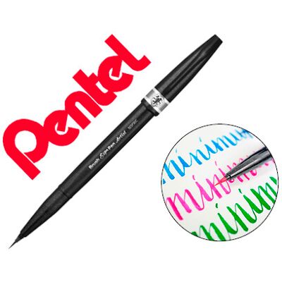 Pentel Artist Brush Pen Color Gris Pentel Artist Brush Pen Color Gris