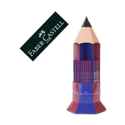 FABER-CASTELL Faber Eco Grafito Lápiz Janus 2160 Bicolor Expositor 120 FABER-CASTELL Faber Eco Grafito Lápiz Janus 2160 Bicolor Expositor 120