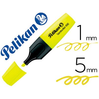 Pelikan Textmarker 490 Marcador Fluorescente Amarillo Pelikan Textmarker 490 Marcador Fluorescente Amarillo
