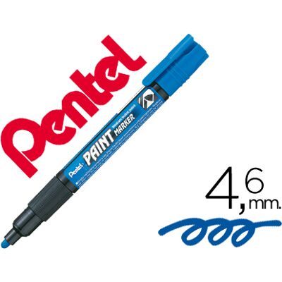 Pentel rotulador mmp20 Pintura Cristal y Plastico Azul Pentel rotulador mmp20 Pintura Cristal y Plastico Azul