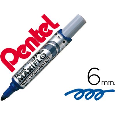 Marcador Pentel Mwl5M Br Maxiflo Azul Marcador Pentel Mwl5M Br Maxiflo Azul