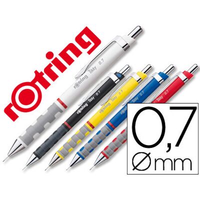 Portaminas Rotring Tikky 0.7 mm Colores Surtidos Portaminas Rotring Tikky 0.7 mm Colores Surtidos