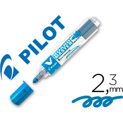 Pilot Board Master Marker para pizarra blanca Tinta líquida azul Trace 2.3mm Pilot Board Master Marker para pizarra blanca Tinta líquida azul Trace 2.3mm