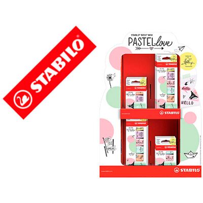 Stabilo Boss Mini Pastellove Rotulador Display con 72 Unidades Colores Surtidos Stabilo Boss Mini Pastellove Rotulador Display con 72 Unidades Colores Surtidos