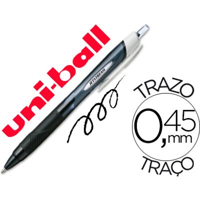 UNIBALL Rotulador Uni-Ball Jet Stream Junior Sxn-150 Negro UNIBALL Rotulador Uni-Ball Jet Stream Junior Sxn-150 Negro