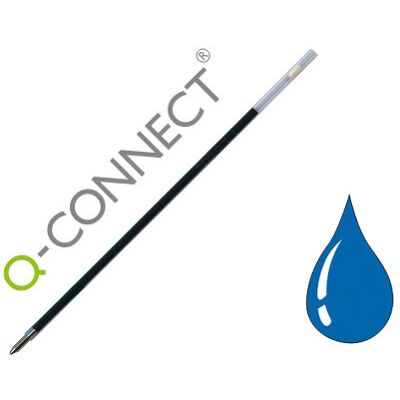 Recambio de bolígrafo extensible Q-Connect Kf00233 azul Recambio de bolígrafo extensible Q-Connect Kf00233 azul