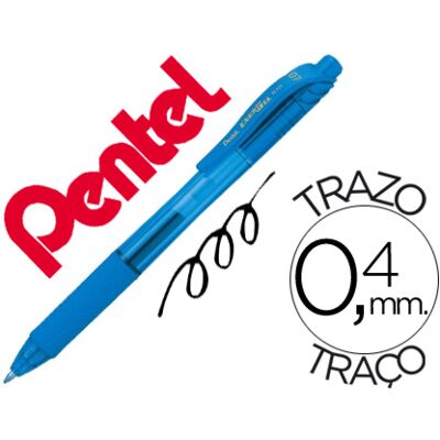 Roller Pentel Energel Bl107 0.7mm Azul Cielo Roller Pentel Energel Bl107 0.7mm Azul Cielo