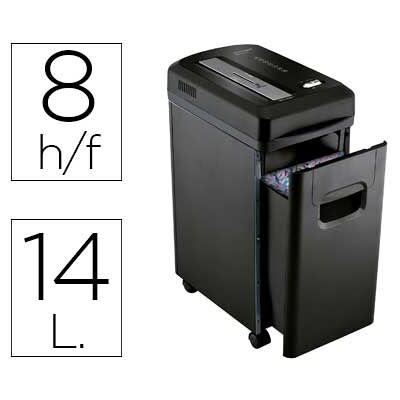 Q-Connect KF15547 Destructora de Documentos - Corte Cruzado P-5 Q-Connect KF15547 Destructora de Documentos - Corte Cruzado P-5