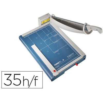 Guillotina Profesional Dahle Palanca 867 Din A3 Metálica Capacidad Corte 35 Hojas Guillotina Profesional Dahle Palanca 867 Din A3 Metálica Capacidad Corte 35 Hojas