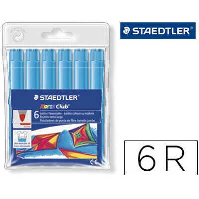 Rotulador Staedtler Color Jumbotraco 3 mm -Estuches Unicolor Turquesa Rotulador Staedtler Color Jumbotraco 3 mm -Estuches Unicolor Turquesa