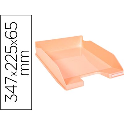 Bandeja Escritorio Exacompta Aquarel Combo Midi Coral Pastel 347X255X65 Mm - EXACOMPTA Bandeja Escritorio Exacompta Aquarel Combo Midi Coral Pastel 347X255X65 Mm - EXACOMPTA