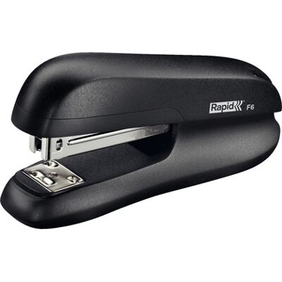 Grapadora Rapid F6 Plastico Abs Color Negro Capacidad 20 Hojas Utiliza Grapas 24/6 Y 26/6 - RAPID Grapadora Rapid F6 Plastico Abs Color Negro Capacidad 20 Hojas Utiliza Grapas 24/6 Y 26/6 - RAPID