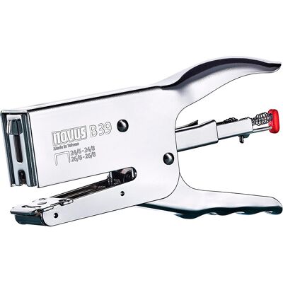 Novus B39 Cromo Pinza Grapadora Capacidad 50 Hojas - NOVUS DAHLE Novus B39 Cromo Pinza Grapadora Capacidad 50 Hojas - NOVUS DAHLE