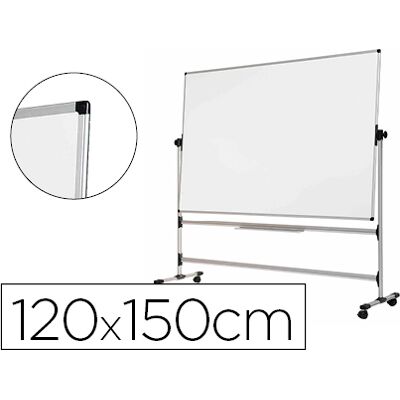 Pizarra Bi-Office Acero Esmaltado Doble Cara 120X150 cm Pizarra Bi-Office Acero Esmaltado Doble Cara 120X150 cm