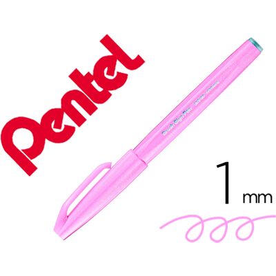 Rotulador / Pincel Táctil Para Caligrafía Morado Claro - PENTEL Rotulador / Pincel Táctil Para Caligrafía Morado Claro - PENTEL