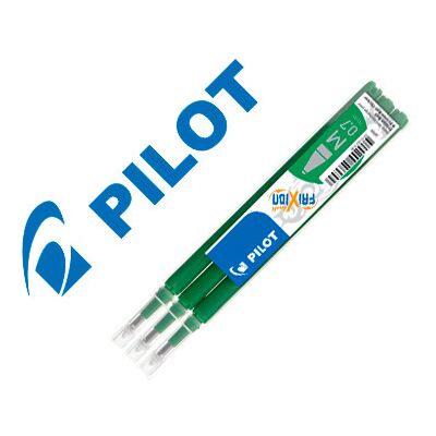 Recambio Bolígrafo Frixion Ball Verde Caja de 3 Unidades - PILOT Recambio Bolígrafo Frixion Ball Verde Caja de 3 Unidades - PILOT