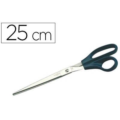 Tijeras Oficina En Acero Inoxidable 25 cm Blister Ergonómico - FAIBO Tijeras Oficina En Acero Inoxidable 25 cm Blister Ergonómico - FAIBO