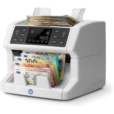 Contadora de Billetes 2265 Función Agregar y Adjuntar Comprobación de UV/Mg/Color/Tamaño y Grosor - SAFESCAN Contadora de Billetes 2265 Función Agregar y Adjuntar Comprobación de UV/Mg/Color/Tamaño y Grosor - SAFESCAN