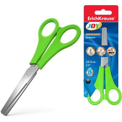 Tijeras Escolares con Puntas Redondas 13.5cm (5.3") - ERICHKRAUSE Tijeras Escolares con Puntas Redondas 13.5cm (5.3") - ERICHKRAUSE