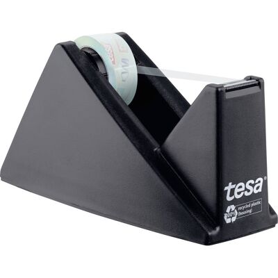 Tesa Desk Eco & Crystal Desenrollador para Rollo de 33m x 19 mm (Negro) Tesa Desk Eco & Crystal Desenrollador para Rollo de 33m x 19 mm (Negro)