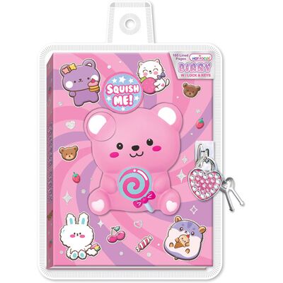 Critter Diario con Cerradura y Llave - HOTFOCUS Critter Diario con Cerradura y Llave - HOTFOCUS
