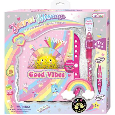 Rainbow Diario Mensaje Secreto - HOTFOCUS Rainbow Diario Mensaje Secreto - HOTFOCUS