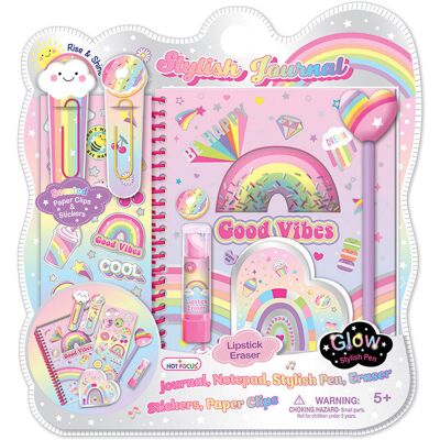 Rainbow Diario con Accesorios - HOTFOCUS Rainbow Diario con Accesorios - HOTFOCUS