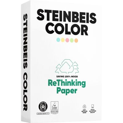 Papel de Colores Steinbeis Magic - Rosa - 80 Gsm - 2500 Hojas - A4 - Nuevo - Entrega gratuita 24h Papel de Colores Steinbeis Magic - Rosa - 80 Gsm - 2500 Hojas - A4 - Nuevo - Entrega gratuita 24h