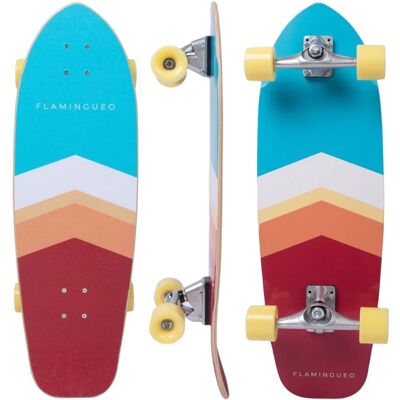 Surfskate Flamingueo - Modelo 80ab - Diseño Único - 80x25x10cm Surfskate Flamingueo - Modelo 80ab - Diseño Único - 80x25x10cm