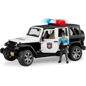 Jeep Wrangler Unlimited Rubicon Vehículo de Policía con figura - BRUDER Jeep Wrangler Unlimited Rubicon Vehículo de Policía con figura - BRUDER