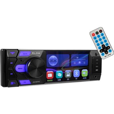 Auto Radio 4" AVH-8990 4x 60W MP3/WMA/WAV/OGG/APE/AAC/FLAC/BLUETOOTH - BLOW Auto Radio 4" AVH-8990 4x 60W MP3/WMA/WAV/OGG/APE/AAC/FLAC/BLUETOOTH - BLOW