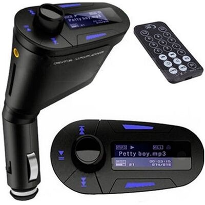 Transmisor FM LCD automático con MP3-SD-USB y control remoto Transmisor FM LCD automático con MP3-SD-USB y control remoto