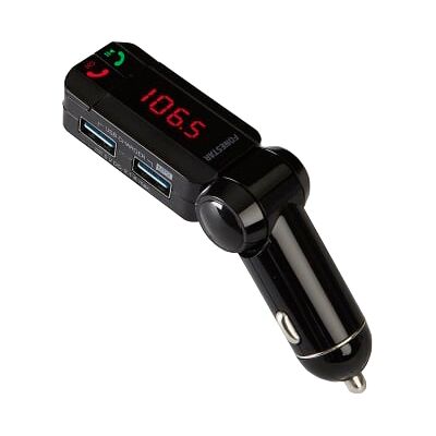 Transmisor FM LCD automático con MP3-2x USB-AUX OUT-BLUETOOTH - FONESTAR Transmisor FM LCD automático con MP3-2x USB-AUX OUT-BLUETOOTH - FONESTAR