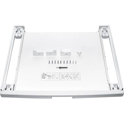 Kit de montaje WTZ11400 Unión Lavadora y Secadora (Blanco) - BOSCH Kit de montaje WTZ11400 Unión Lavadora y Secadora (Blanco) - BOSCH