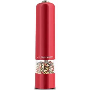 Molinillo Eléctrico de Pimienta y Sal (Rojo) - ESPERANZA Molinillo Eléctrico de Pimienta y Sal (Rojo) - ESPERANZA