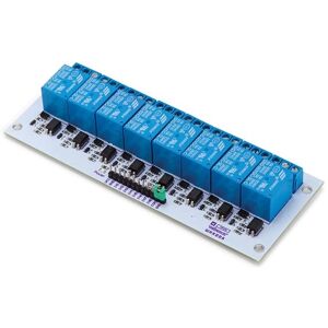 Velleman Módulo de relé de 8 canales compatible con Arduino - WHADDA WPM436 Velleman Módulo de relé de 8 canales compatible con Arduino - WHADDA WPM436