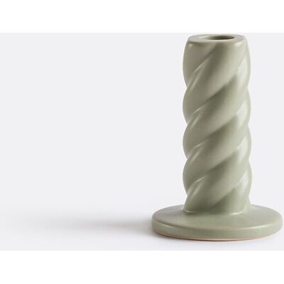 La Redoute INTERIEURS Portavelas De Cerámica Retorcida, Altura 12,5 Cm, Vavy. Talla talla única. Color La Redoute INTERIEURS Portavelas De Cerámica Retorcida, Altura 12,5 Cm, Vavy. Talla talla única. Color