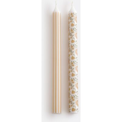 La Redoute INTERIEURS Lote De 2 Velas Estampadas, YASSIA. Talla talla única. Color La Redoute INTERIEURS Lote De 2 Velas Estampadas, YASSIA. Talla talla única. Color